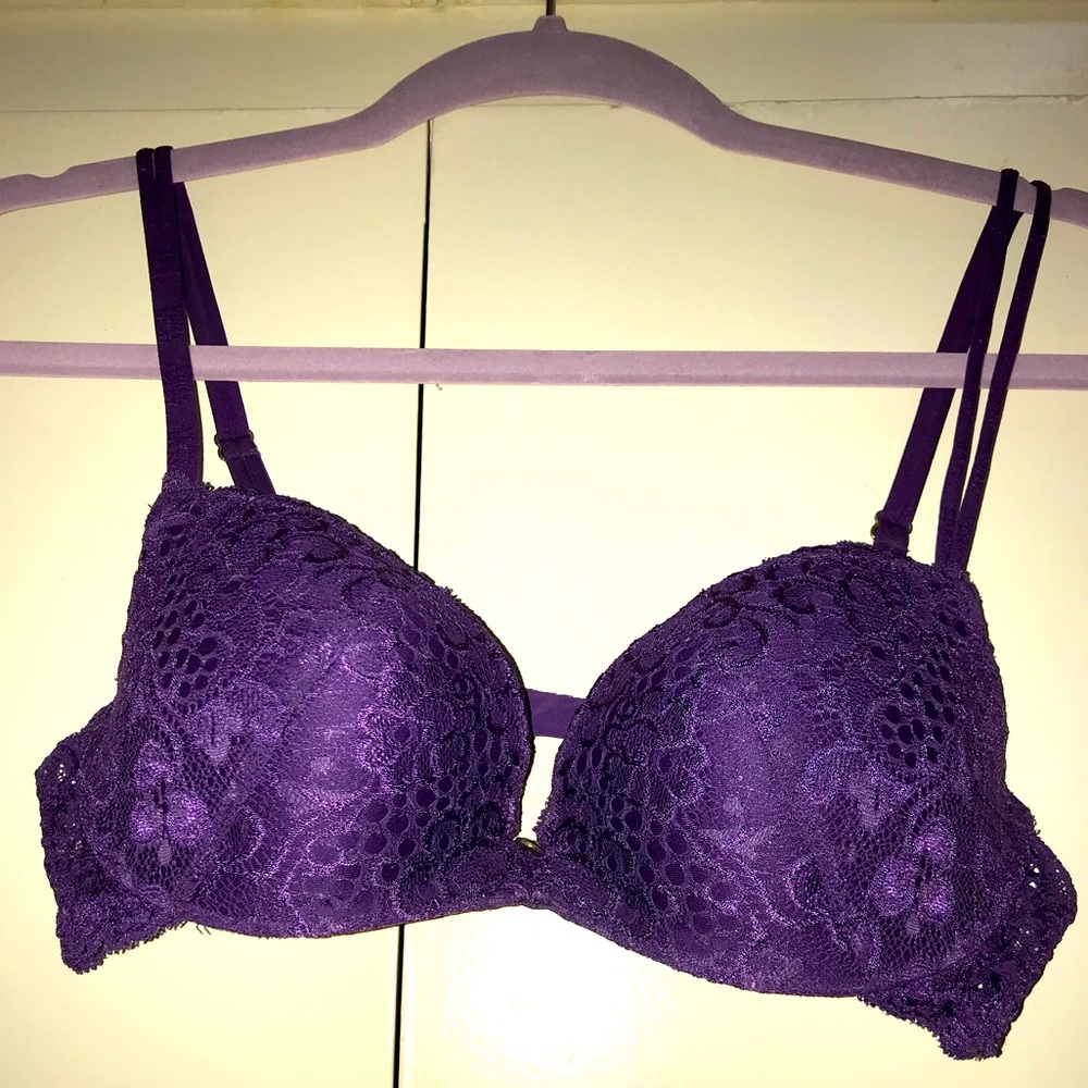 Victoria Secret Very Sexy Push Up Bra- Purple - Size 34B